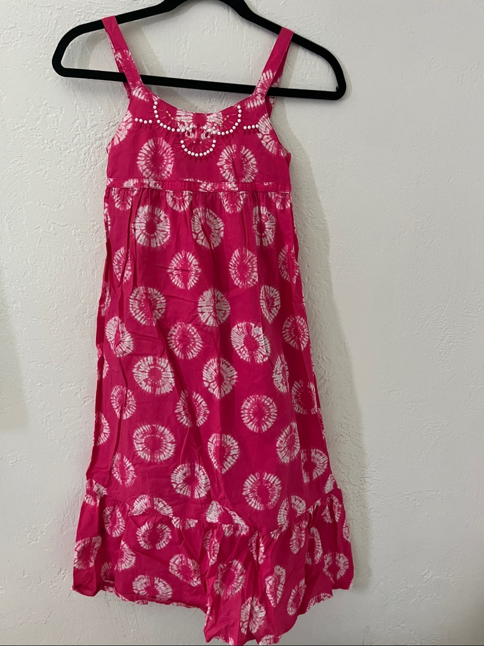 Calypso St Barth for Target Tie Dye hot pink fuchsia Maxi Dress